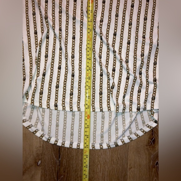 Michael Michael Kors Gold Chain Blouse
| V-Neck |Size XL |Women’s - Picture 14 of 16